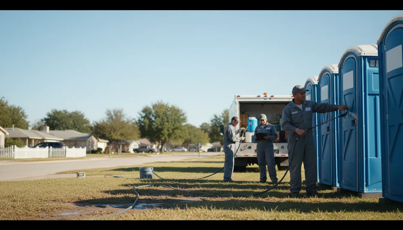 Long-Term Portable Toilet Rental in Union Hill, IL near me